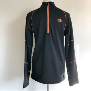 HOST PICK North Face Black Quarter Zip Pullover